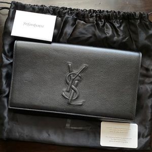 Authentic YSL clutch.